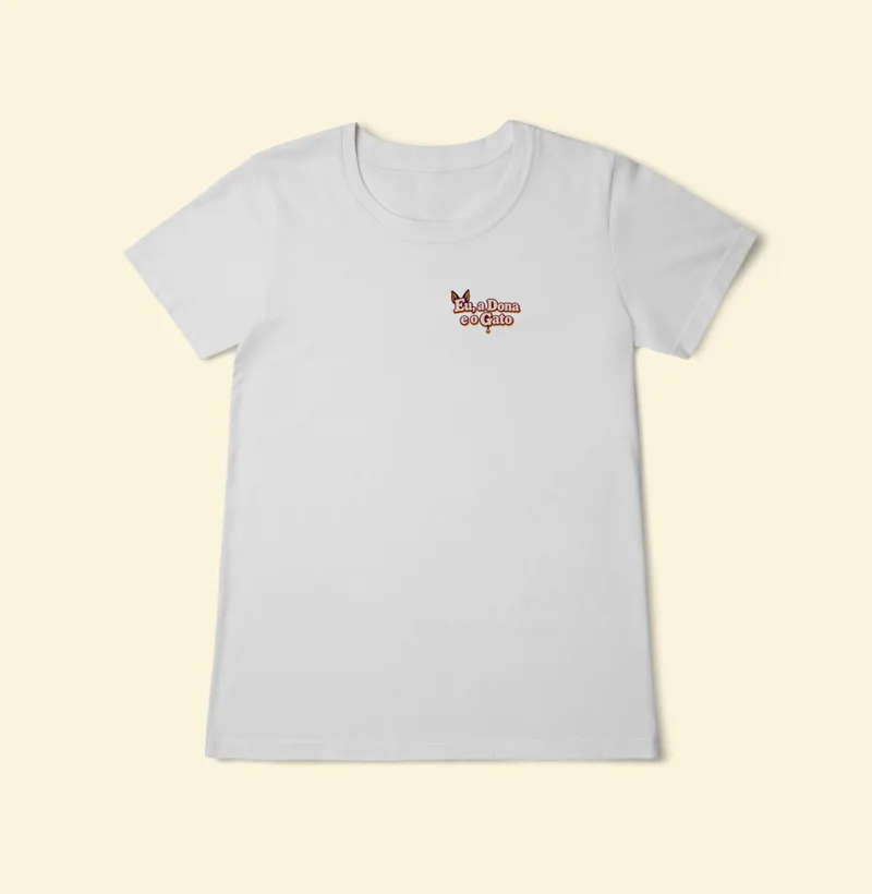 Baby look Classic com a estampa Logo no Bolso