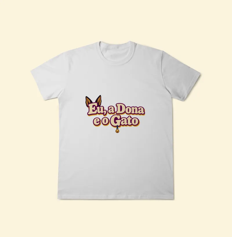 Camiseta Classic com a estampa Logo da Série