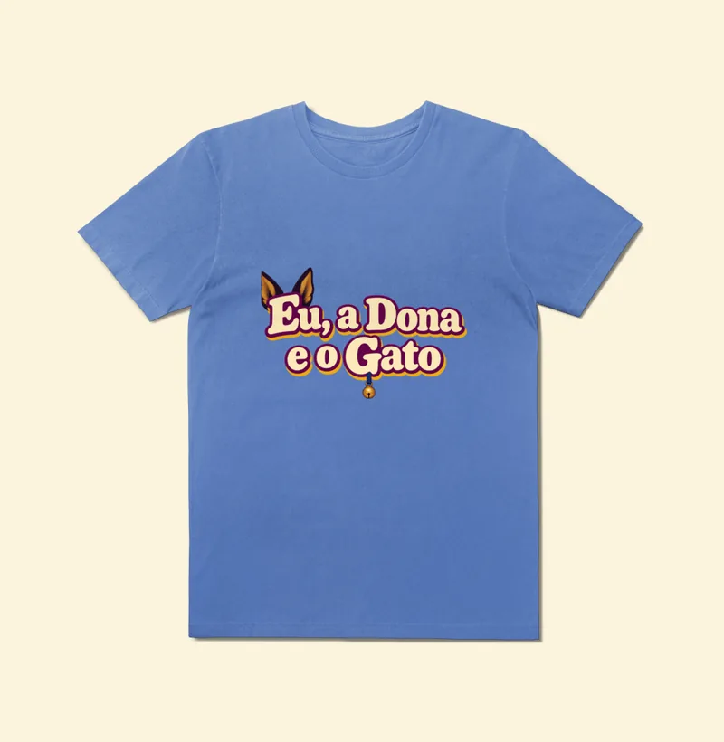 Camiseta Estonada com a estampa Logo da Série
