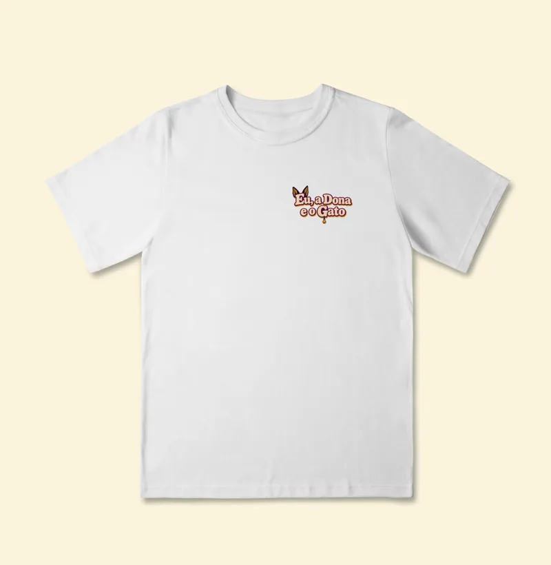 Camiseta infantil Classic com a estampa Logo no Bolso