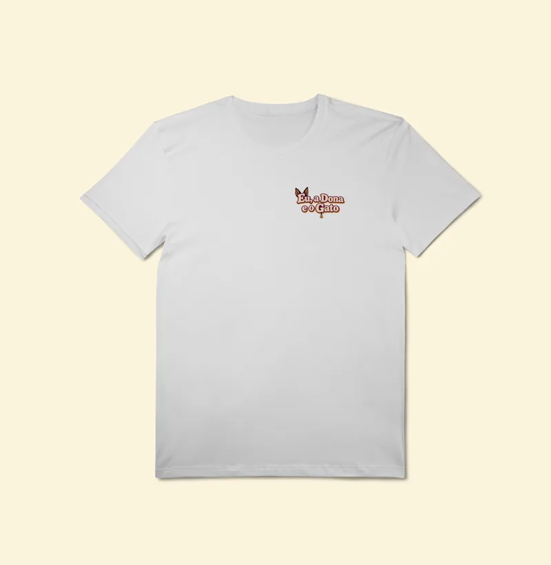 Camiseta Pima com a estampa Logo no Bolso