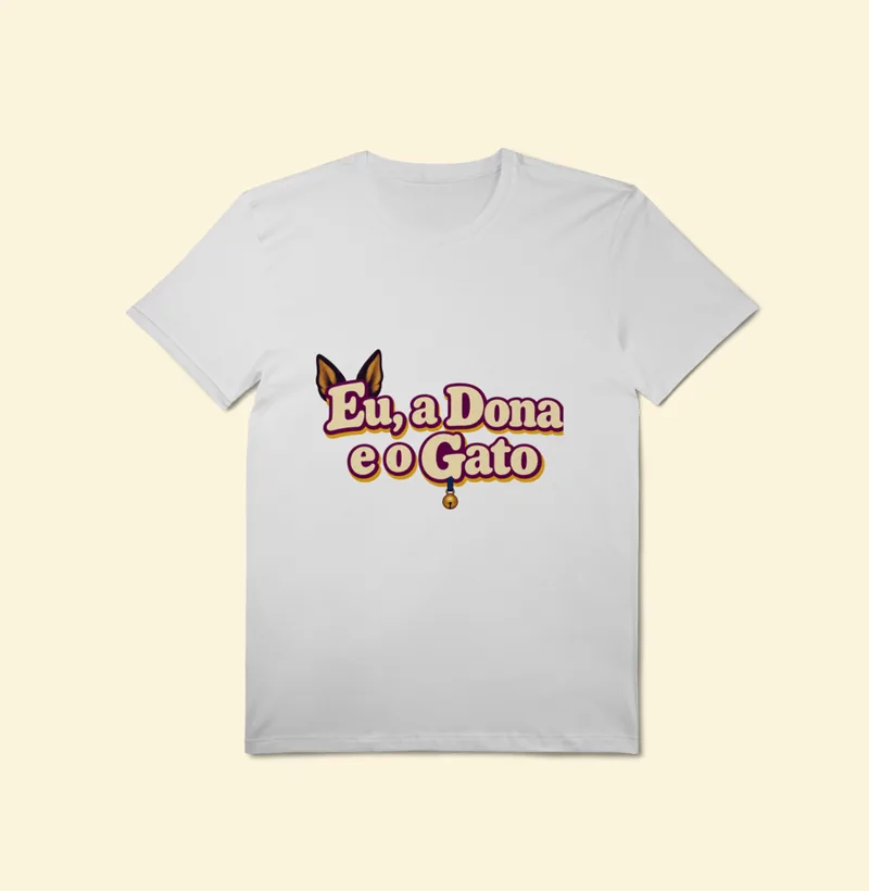 Camiseta Pima com a estampa Logo da Série