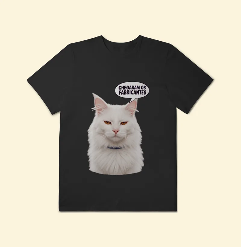 Camiseta Plus Size com a estampa Barão – Chegaram os Fabricantes