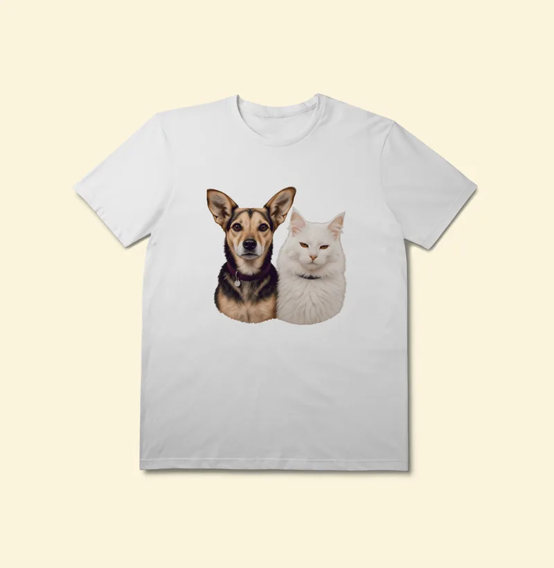 Camiseta Prime com a estampa Amora e Barão