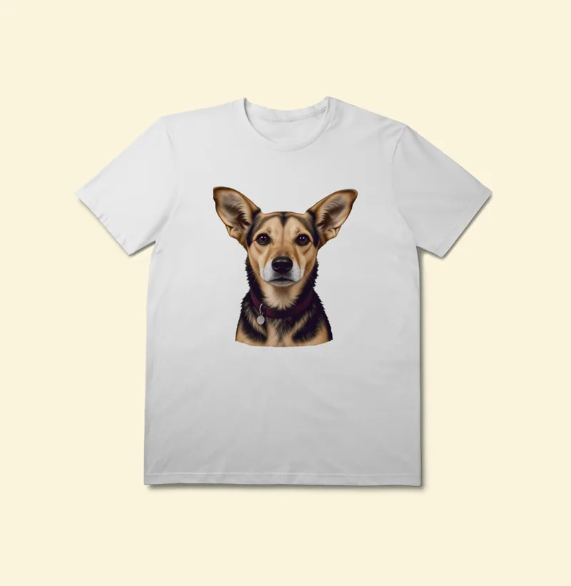 Camiseta Prime com a estampa Amora – Retrato