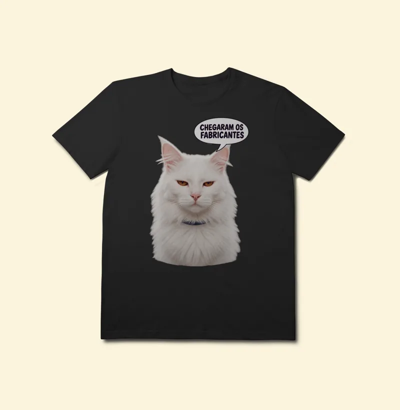 Camiseta Prime com a estampa Barão – Chegaram os Fabricantes