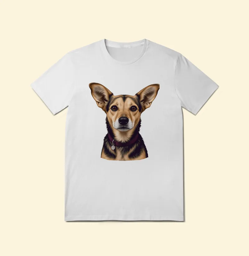 Camiseta Quality com a estampa Amora – Retrato