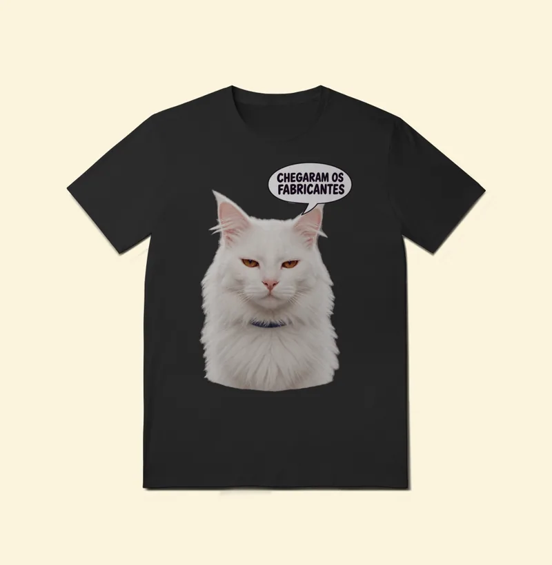 Camiseta Quality com a estampa Barão – Chegaram os Fabricantes