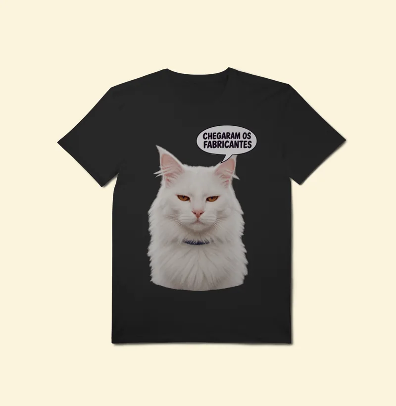 Camiseta Tech com a estampa Barão – Chegaram os Fabricantes