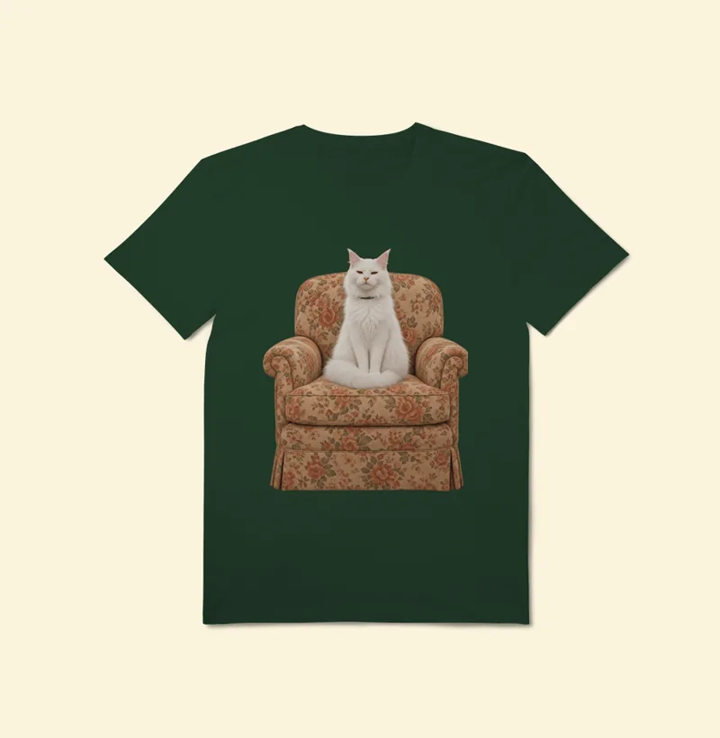 Camiseta Tech com a estampa Barão na Poltrona
