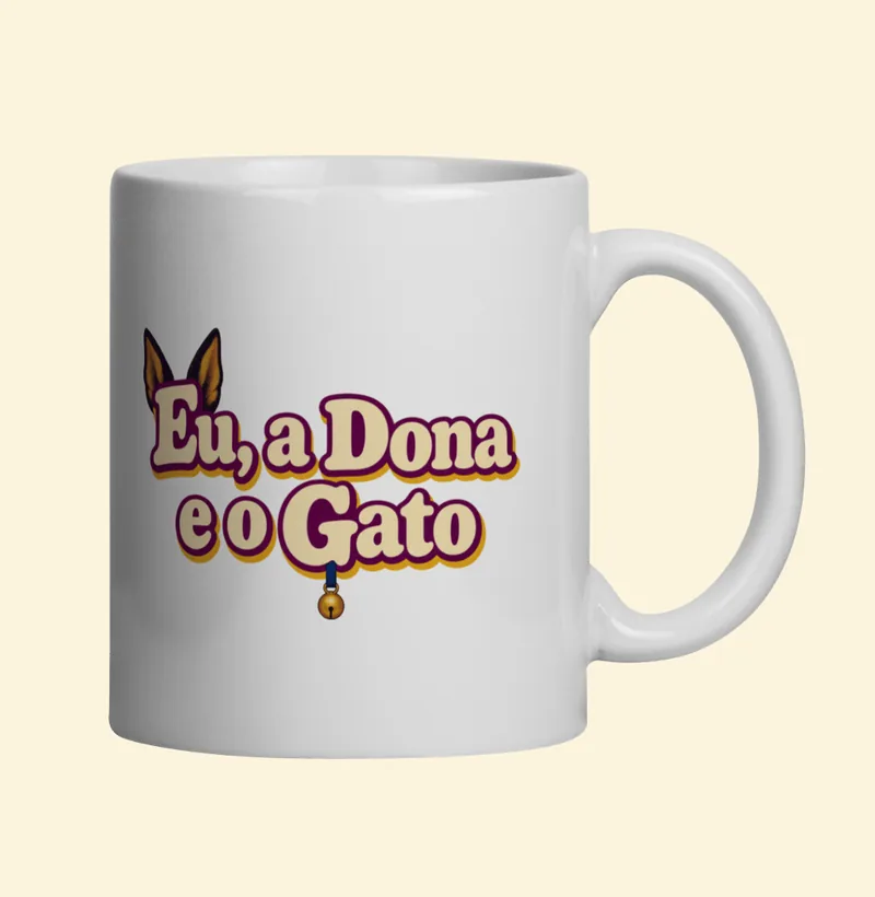 Caneca com a estampa Logo da Série