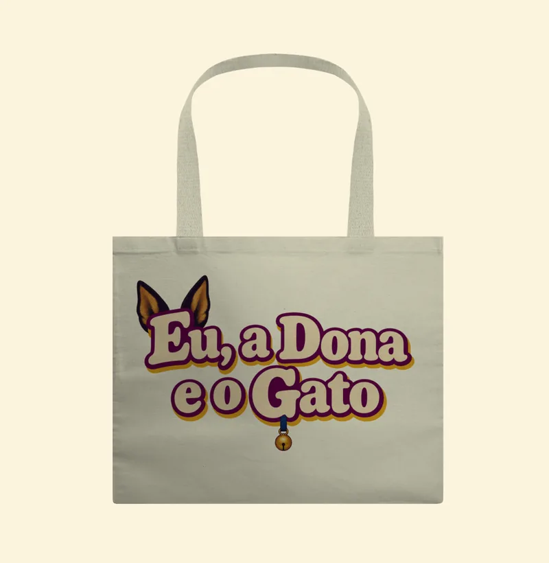 Ecobag com a estampa Logo da Série