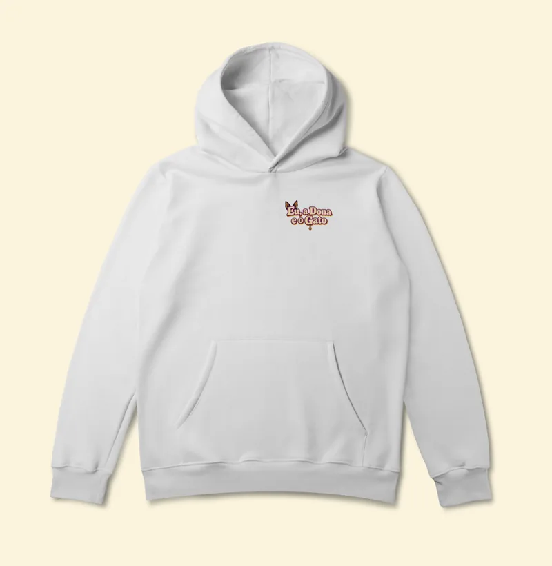 Moletom com capuz com a estampa Logo no Bolso